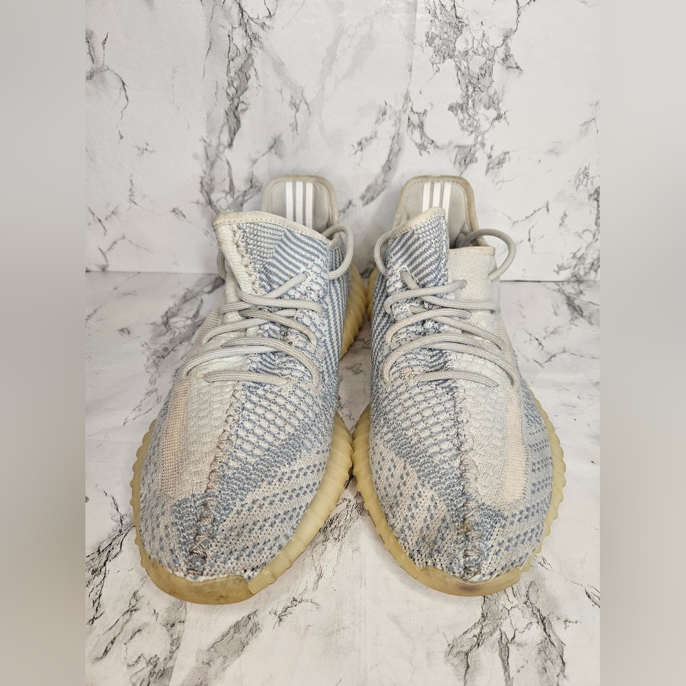 Size 9 - Adidas Yeezy Boost 350 V2 Cloud White Non-Reflective